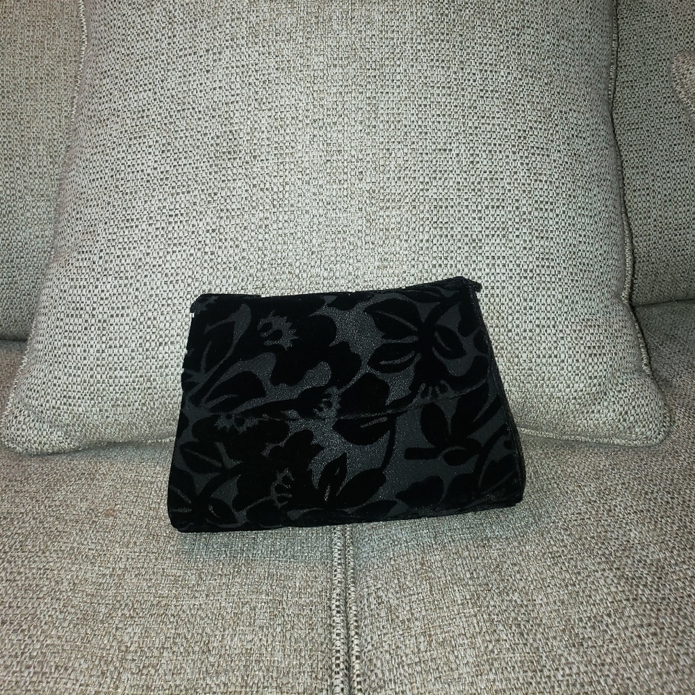 Black evening bag